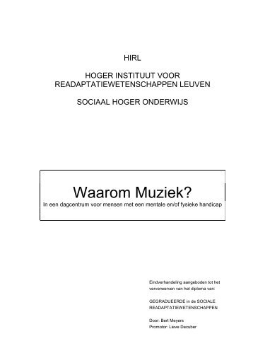 Waarom Muziek? - Poppunt