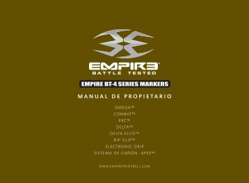 Empire BT-4 MarkersManual_Spanish.indd - Paintball Solutions
