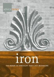 Iron - The repair of Wrought and Cast Ironwork - Dublin City Council