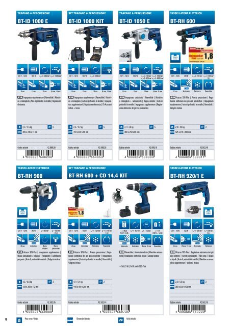 Catalogo gEnEralE lInEa BlU 2012 - Einhell Italia