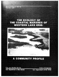 The Ecology of coastal Marshes of Western Lake Erie: A Community ...