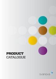 PRODUCT CATALOGUE - Svanova Biotech AB