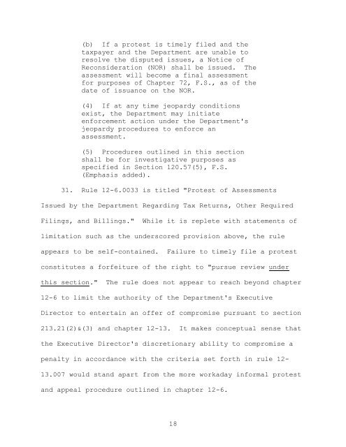 Bell Industries, Inc. vs. Department of Revenue - Florida Sales Tax ...