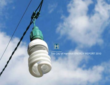 The City of Hamilton ENERGY REPORT 2010 - Hamilton Economic ...