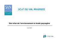 SCoT DU VAL MAUBUEE - AgglomÃ©ration de Marne-la-VallÃ©e / Val ...