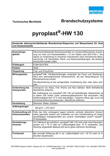 pyroplast -HW 130