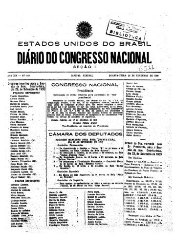 DIÃRIO DO CONGRESSOMACID.NAl - CÃ¢mara dos Deputados