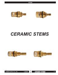 LASCO 03-1703 Escutcheon Nipple – 5/8-18 Thread X 2-1/4 Inch, Brass, For Shower Flange & Escutcheon Plate