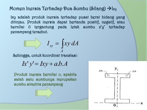 Besaran Karakteristik Penampang - Universitas Brawijaya