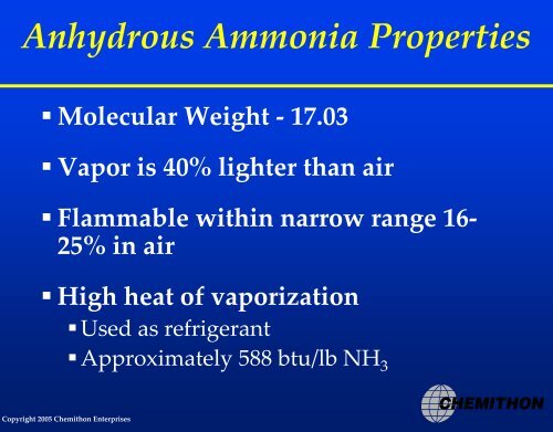 Ammonia - Wpca.info