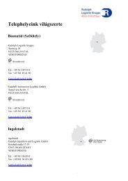 Standorte Weltweit Baunatal Hauptsitz Rudolph Logistik Gruppe