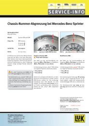 Chassis-Nummer-Abgrenzung bei Mercedes-Benz ... - Autoteile Pirna