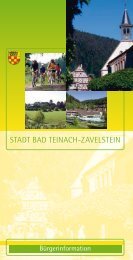 VergrÃ¶ÃŸer' den Genuss - Bad Teinach-Zavelstein