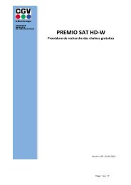 1 ProcÃƒÂ©dure de recherche des chaÃƒÂ®nes / radios gratuites - Forum CGV