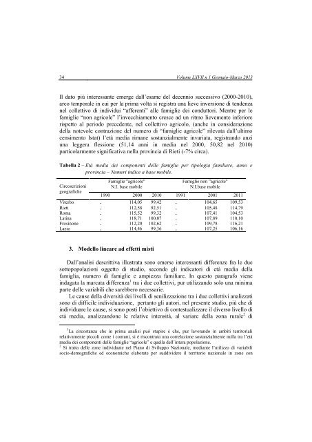 rivista italiana di economia demografia e statistica - Sieds