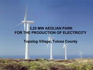3,25 MW AEOLIAN PARK FOR THE PRODUCTION OF ...