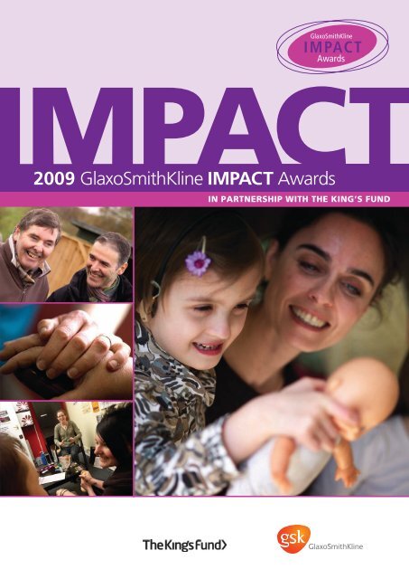 2009 Glaxosmithkline IMPACT Awards