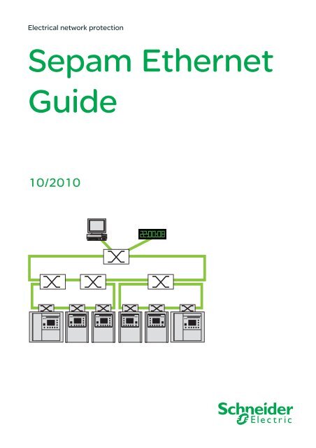 Sepam Ethernet Guide - Schneider - error