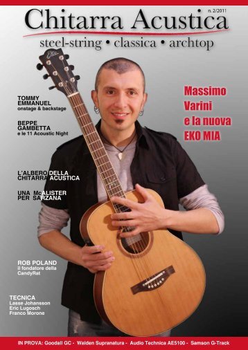 Massimo Varini e la nuova EKO MIA - Fingerpicking Net