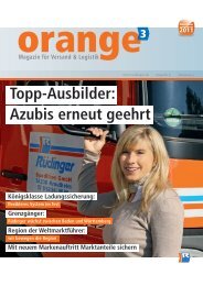 Topp-Ausbilder: Azubis erneut geehrt - Rüdinger Spedition GmbH