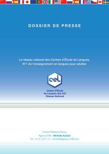 Dossier de presse du rÃ©seau CEL - Agence C3M