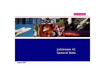 Jetstream 41 General Data - Regional-Services.com