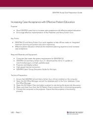 Increasing Case Acceptance with Effective Patient Education - Dentrix