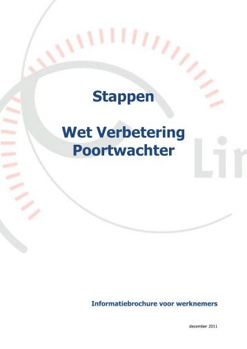 Stappen Wet Verbetering Poortwachter - Linde College