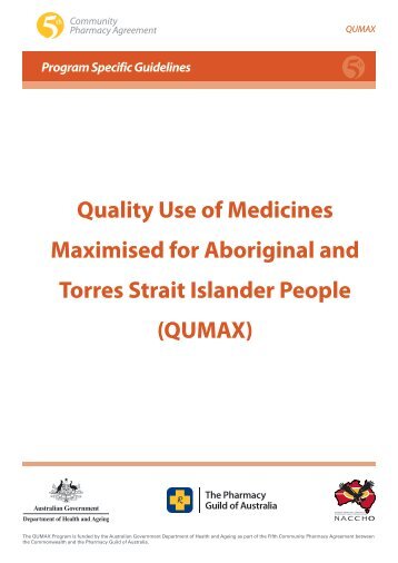 QUMAX Program Specific Guidelines - The Guild