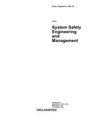 System Safety Engineering and Management - U.S. Army