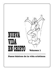 Pasos bÃ¡sicos de la vida cristiana Volumen 1 - Nueva Vida En Cristo