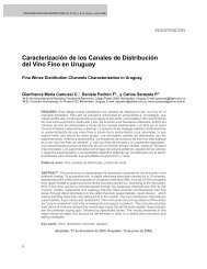 Caracterización de los Canales de Distribución del Vino Fino en ...