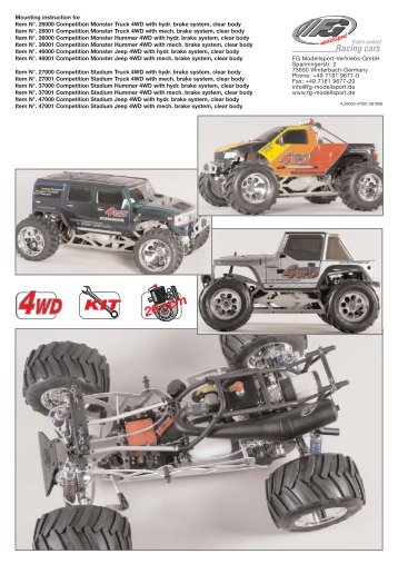 Competition Monster / Stadium 4WD