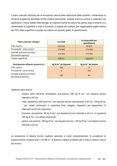 valorizzazione degli effluenti di allevamento e loro gestione ... - ARAL