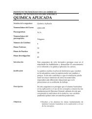 QUIMICA APLICADA - ITLA