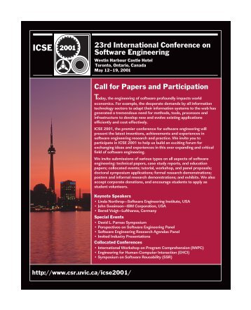 Call for Papers and Participation Brochure - International ...