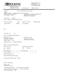 MSDS - Harrell's