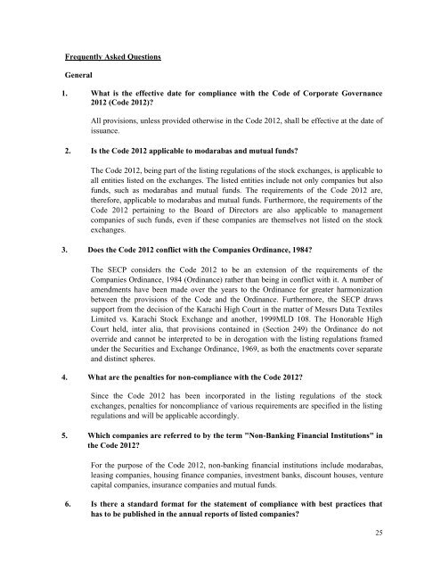 Frequently Asked Questions General 1. What is the effective date for ...