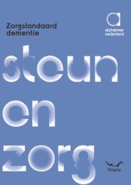 Zorgstandaard Dementie - Alzheimer Nederland
