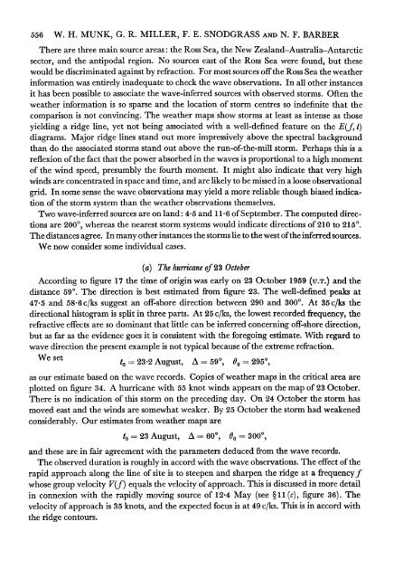 Directional Recording of Swell from Distant Storms - Department of ...