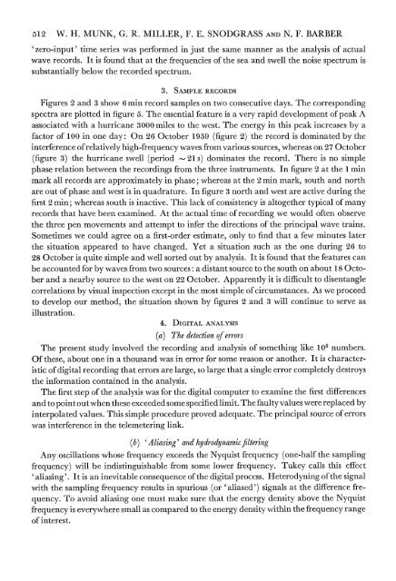 Directional Recording of Swell from Distant Storms - Department of ...