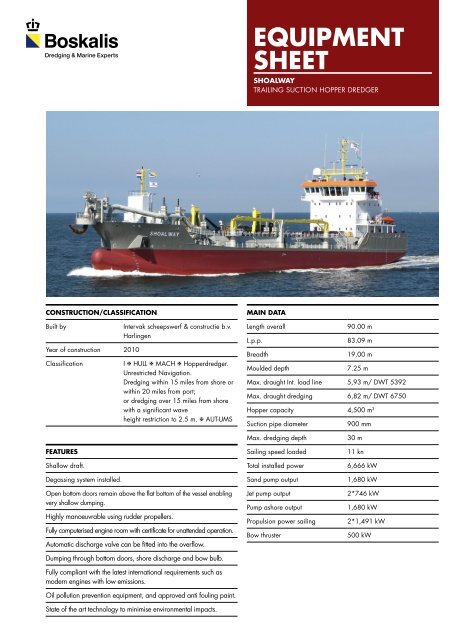 Trailing Suction Hopper Dredgers