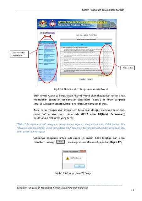 SISTEM PENARAFAN KESELAMATAN SEKOLAH (SPKS) MODUL ...