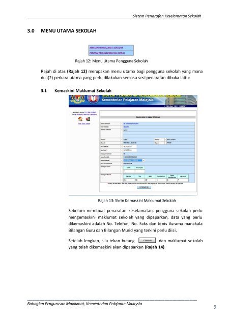 SISTEM PENARAFAN KESELAMATAN SEKOLAH (SPKS) MODUL ...