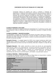 CONVENÃÃO COLETIVA DE TRABALHO-CCT-2002/2003 - Sinaenco