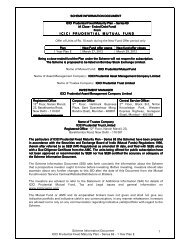 Scheme Information Document ICICI Prudential Fixed ... - AMFI