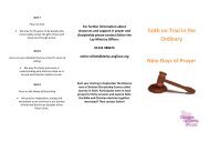 Lent Course 2013 Nine Days of Prayer Leaflet.pdf - the Diocese of ...
