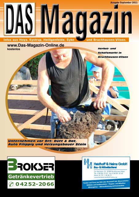 Ausgabe September 2011 - Flyer- und Plakatverteilung