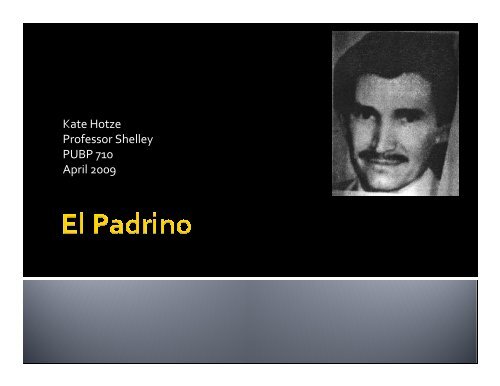 El Padrino Power Power Point Presentation