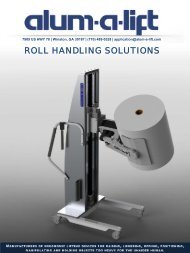 ROLL HANDLING SOLUTIONS - Alum-A-Lift
